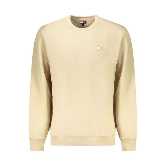 Tommy Hilfiger Beige Cotton Men Men's Sweatshirt